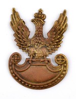 Lengyelország ~1939-1945. Katonai Sapkajelvény (56x40mm) 
Poland ~1939-1945. Military Cap Badge (56x40mm) - Otros & Sin Clasificación