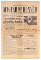 1956 A Magyar Honvéd Honvédségi-nemzetőrségi Lap 1. évf. 5. Lapszáma (nov. 3.), érdekes Hírekkel - Otros & Sin Clasificación