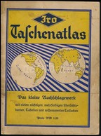 JRO Taschenatlas. Szerk.: Thiele, R. A. München, 1941, JRO-Verlag. Kicsit Kopott Papírkötésben, Jó állapotban. - Sonstige & Ohne Zuordnung