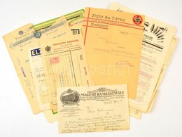 Cca 1860-1940 17 Db Klf Fejléces Számla - Unclassified