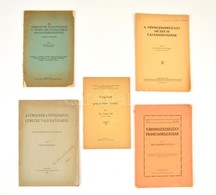 Cca 1910 5 Db Gyógyszerészettel, Egészségüggyel és Fémfeldolgozással Kapcsolatos Kiadvány - Sin Clasificación