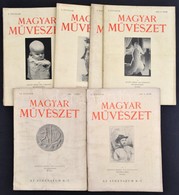 1927-1938 Magyar Művészet Folyóirat 9 Száma. Változó állapotban. - Unclassified