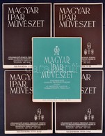 1939 A Magyar Iparművészet 5 Db Száma, Kivehető Muskátlival - Unclassified