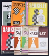 1962-1980 Magyar Sakkélet 14 Db Szórványszáma. - Sin Clasificación