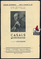 1936 Casals Gordonkaestje, Otto Schulhoff Közreműködésével, 11p - Other & Unclassified