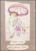 Egyed László: Boldog Születésnapot Picasso! Bp., 1991, Cserépfalvi-Font. DEDIKÁLT! 74/300. Számozott Példány. Kiadói Pap - Ohne Zuordnung