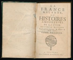 Roger De Rabutin, Comte De Bussy: La France Galante, Ou Histoires Amoureuses De La Cour. Tome Premier. A. Cologne (Köln) - Ohne Zuordnung