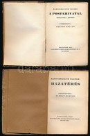 Rabindranath Tagore: A Postahivatal. Ford.: Bartos Zoltán.; Hazatérés. Ford. Sármay Márton.  Bp.,1922, Pantheon. Kiadói  - Sin Clasificación