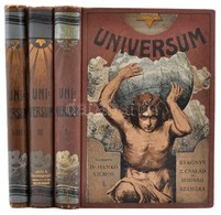 1904-1918 Dr. Hankó Vilmos (szerk.): Universum. Évkönyv A Család és Az Ifjúság Számára. I., III., VIII. évfolyam.  Szerk - Sin Clasificación