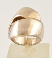 Ezüst(Ag) Gyűrű, Jelzett, Méret: 52, Nettó: 4 G - Sonstige & Ohne Zuordnung