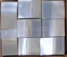 Egy Doboznyi (kb. 4000 Db) Lindner Műanyag Képeslaptartó Tok / A Box Of Lindner Plastic Postcard Holder Cases, Cca. 4000 - Zonder Classificatie