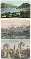 ** * 47 Db Régi Főleg Megíratlan Külföldi Városképes Lap / 47 Pre-1945 Mainly Unused European Town-view Postcards - Ohne Zuordnung