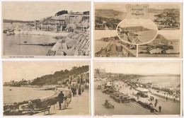 ** 20 Db RÉGI Használatlan Angol Tengerparti Városképes Lap / 20 Pre-1945 Unused British Seaside Town-view Postcards - Unclassified