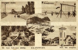 T2/T3 Balatonfűzfő, Országút, Strand, Vihar A Balatonon, Római Katolikus Templom, Szent Imre Collegium üdülője (Rb) - Sin Clasificación