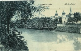 T2/T3 1923 Békéscsaba, Körös-parti Részlet. Kiadja Belenta Albert (EK) - Sin Clasificación