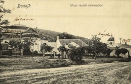 T2/T3 1926 Bodajk, Utca Részlet A Kálváriával, Spányi Villa, Kápolna, Posta. Kiadja Varga Mihály (EK) - Sin Clasificación