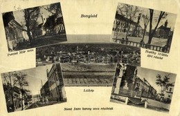 * T3 1940 Bonyhád, Perczel Mór Utca, Horthy Miklós Tér, Szent Imre Herceg Utca (fa) - Unclassified