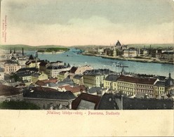 T2/T3 1905 Budapest I. Víziváros, Margit Híd, Országház, Parlament (14 Cm X 11 Cm) (EK) - Sin Clasificación