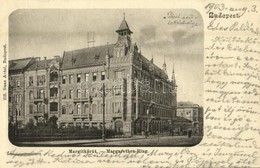 T2 1903 Budapest II. Margit Körút, Sörcsarnok, üzletek. Ganz Antal 225. - Sin Clasificación