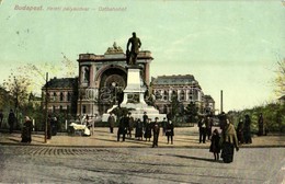T2/T3 1910 Budapest VII. Keleti Pályaudvar, Baross Szobor (EK) - Unclassified