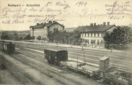 T3 1913 Budapest XI. Kelenföld, Vasútállomás, Szerelvények (EB) - Unclassified