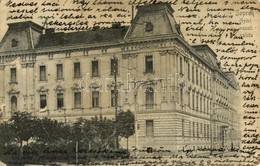 * T3/T4 1905 Sopron, Győri Vasúti Palota (szakadás / Tear) - Sin Clasificación