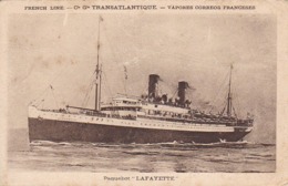 CPA Paquebot Lafayette - Transatlantique (44797) - Steamers