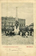 * T3 Arad, Szentháromság Szobor, 1848-as Múzeum, Színházi étterem / Trinity Statue, Museum, Restaurant (Rb) - Unclassified