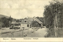 T2/T3 1912 Bázna, Bázna-fürdő, Felsőbajom, Baiumul De Sus, Baassen, Baile Bazna; Restauration / Vendéglő, étterem / Rest - Sin Clasificación