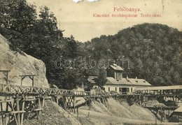 T4 1912 Felsőbánya, Baia Sprie; Kincstári ércbányászat, Teréz Akna / Treasury's Ore Mine, Adit (vágott / Cut) - Sin Clasificación