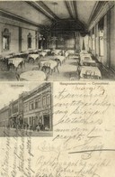 T2/T3 1904 Gyulafehérvár, Karlsburg, Alba Iulia; Európa Szálloda, üzletek, Hangversenyterem, Belső / Hotel Europa, Shops - Sin Clasificación