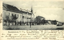 T2/T3 1905 Gyulafehérvár, Karlsburg, Alba Iulia; Hunyady Tér, Erzsébet Szálloda, Római Katolikus Irgalmas Nővérek Intéze - Sin Clasificación