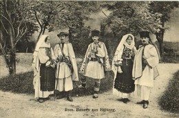 ** T2 Hátszeg, Hateg; Rom. Bauern Aus Hátszeg / Hátszegi Román Parasztok Népviseletben, Erdélyi Folklór. E. Fischer Hofp - Sin Clasificación