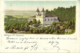 T2/T3 1901 Máriaradna, Radna (Lippa, Lipova); Kegytemplom, Búcsújáróhely. Kiadja Fischer G. / Pilgrimage Church + 'BUDAP - Sin Clasificación