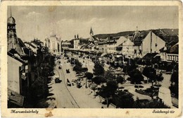 T3 Marosvásárhely, Targu Mures; Széchenyi Tér, Autóbusz. Kiadja Révész Béla / Square, Autobus (EB) - Sin Clasificación