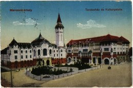 T2/T3 1916 Marosvásárhely, Targu Mures; Tanácsház és Kultúrpalota. Kiadja Porjes S. Sándor / Town Hall, Community Center - Sin Clasificación