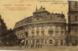 T2/T3 1911 Nagyszeben, Hermannstadt, Sibiu; Földhitelintézet / Bodenkreditanstalt / Institutul De Credit Fonciar / Land  - Sin Clasificación