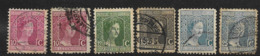 LUXEMBOURG 1914/1920 / Lot De 6 Timbres Oblitérés : YT 95 (X2), 96, 97 Et 99 (X2) - 1914-24 Maria-Adelaide