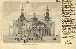 T2/T3 1901 Igló, Zipser Neudorf, Spisská Nová Ves; Színház és Vigadó. Kiadja Matz Gusztáv / Theatre And Concert Hall (EK - Sin Clasificación