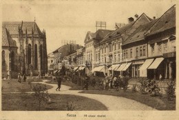 * T4 Kassa, Kosice; Fő Utca, Neumann M. üzlete / Main Street, Shops (vágott / Cut) - Sin Clasificación