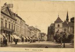 * T4 Kassa, Kosice; Városháza, Fő Utca, üzletek / Town Hall, Main Street, Shops (vágott / Cut) - Sin Clasificación