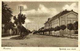 T2/T3 1937 Komárom, Komárno; Igmándy Utca / Street View (fl) - Sin Clasificación