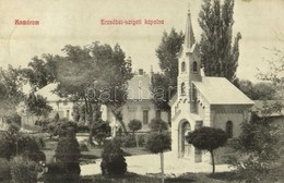 T2/T3 1911 Komárom, Komárnó; Erzsébet Szigeti Kápolna. Czike Dénes Kiadása / Chapel (fl) - Sin Clasificación