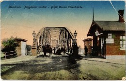 T3 1922 Komárom, Komárno; Nagydunai Vashíd / Große Donau Eisenbrücke / Danube Iron Bridge (EB) - Sin Clasificación