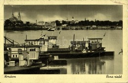 T2/T3 1940 Komárom, Komárno; Duna, Kikötő / Danube, Port (EK) - Sin Clasificación