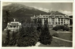 T2 1938 Ótátrafüred, Stary Smokovec (Tátra, Magas Tátra, Vysoké Tatry); Grand Hotel - Sin Clasificación