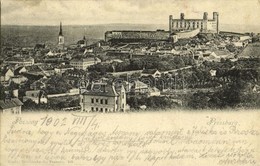 T3 1902 Pozsony, Pressburg, Bratislava; Vár. Kiadja Duschinsky G.  / Castle (ázott Sarok / Wet Corner) - Sin Clasificación