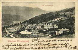 * T3 1906 Rózsahegy, Ruzomberok; Gr. Seefried Villa. Kohn Adolf Kiadása / Villa (Rb) - Sin Clasificación