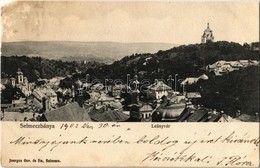 * T4 1902 Selmecbánya, Schemnitz, Banská Stiavnica; Leányvár (Újvár). Kiadja Joerges özv. és Fia / Novy Zámok (Panensky  - Sin Clasificación