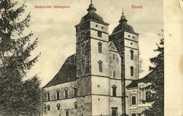 * T3 Zboró, Zborov; Rákóczi Féle Vártemplom. Friedman Mór Kiadása / Castle Church  (Rb) - Sin Clasificación